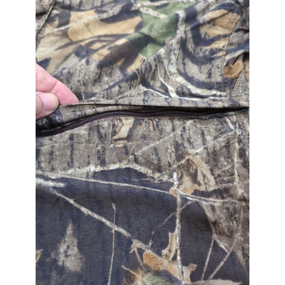 Remington Mens Lg Brown Camo Hunting Mossy Oak Break Up Convertible Cargo Pants - Picture 2 of 12
